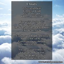 Clouds Inspirational Poems Poems Poetry Books