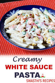 Drain into a colander and run cool i'm just gonna say it: White Sauce Pasta Bechamel Sauce Pasta Swasthi S Recipes