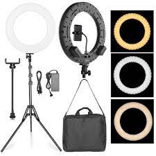 ambitful rl 480 18 45cm dimmable in 2021 led ring light lamp light led ring