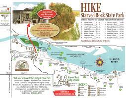 Starved Rock Hiking Map Destinations You Love To Visit: Starved Rock State Park | Starved Rock  State Park, State Parks, Illinois State Parks