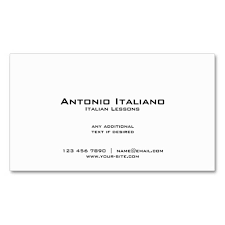Choose from one of our free teacher business card templates at overnight prints or upload your own design! Back Of Italian Flag Business Cards Italian Teacher Business Cards Superdazzle Custom Invitations Business Cards