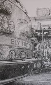 Choose from over a million free vectors, clipart graphics, vector art images, design templates, and illustrations created by artists worldwide! Ely Fire Truck Pencil On Bristol Board 11 X 18 The Portfolio Of John Huisman