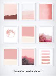 Marilyn, c.1967 (hot pink) giclee print wall art. Pale Pink Print Blush Pink Art Print Light Pink Wall Art Pink Abstract Art Etsy Art Prints Abstract Art Diy