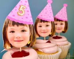 Topper de cupcake con cara de sombrero brillante, 12 PCS, doble cara,  topper de cupcake, topper de cupcake de cumpleaños, sombrero de cumpleaños,  sombrero de brillo, topper de cupcake con brillo -