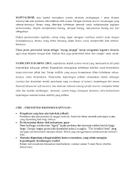 Sistem ekonomi pasar (bebas) adalah suatu sistem perekonomian di mana individu dan perusahaan swasta (privat) membuat keputusan penting terkait dengan produksi dan konsumsi.1 lain halnya dengan sistem ekonomi komando yang kegiatan perekonomian diatur oleh pemerintah, kegiatan. Doc Kapitalisme Devi Aparajita Academia Edu