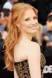 Jessica Chastain Love This Hair Color Oscar Hairstyles Strawberry Blonde Hair Strawberry Blonde Hair Color