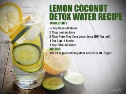 This drink looks beautiful in the tender coconut water adds a tingling sensation to the tangy flavour of orange, while muskmelon gives a soothing texture and pleasant scent to it. Learn Why You Should Drink Warm Lemon Water Before Bed Coconut Detox Detox Drinks Recipes Detox Water Recipes