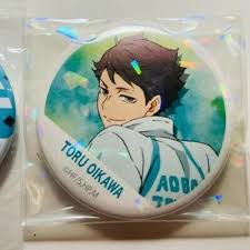 Sup besties(@takenbykurootetsurouu), crunchyroll(@crunchyroll), crunchyroll(@crunchyroll), anime. Rare Haikyuu Haikyu Hq Oikawa Tooru Oikawa Toru Can Badge Set 35 00 Picclick