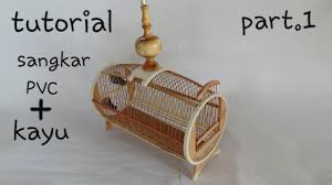 > bahan dasar adalah papan tripleks atau melamine plywood. S26 Tutorial Cara Membuat Sangkar Dari Pvc Kombinasi Kayu Bag 1 Youtube