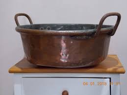 Antique French Copper Pot Large Copper Witches Cauldron 18th Century Large Coppe Rustic Country Kitchens Country Kitchen Designs Rustic Country Kitchen Decor