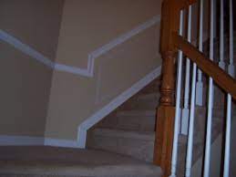 Stairlifts are motorized seats attached to a fixed track close to the inner stair rail and are used to carry people up and down stairs. Hall And Stairway Trim Work Low Maintenance Shadow Boxes All About The House