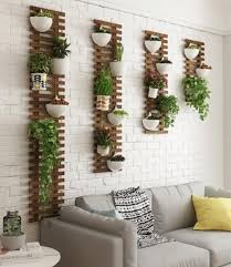 Wooden Garden Planter Stand Patio Wood Planter Outdoor Plant Etsy In 2020 Patio Wall Decor Outdoor Patio Wall Decor Plant Wall Decor