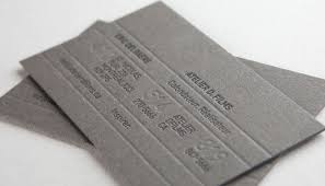 ‹ › how it works. Letter Press Business Card Bitem