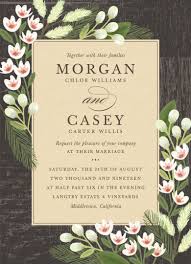 Rustic Garden Floral Wedding Invitation Design By Minted Artist Griffenbell Pape Wedding Invitations Rustic Wedding Invitation Inspiration Wedding Invitations