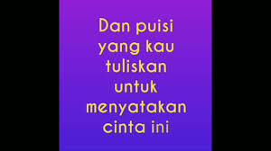 03 april 2017 / erfin dianto. Balasan Surat Cinta Untuk Starla Lirik Youtube