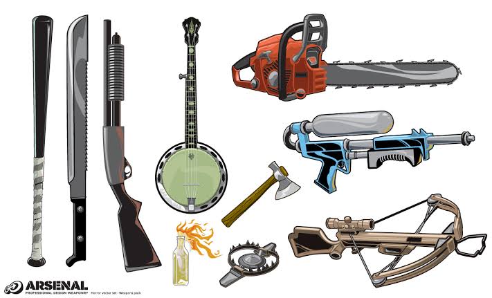 Weapons Vector Pack by Go Media's Arsenal