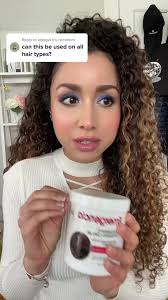 Replying to @abbigal.e Emergencia is keratin protein treatment for ALL hair  types that need protein and have exprienced hair damage #dominicanhair  #dominicantreatments #dominicancurls ...