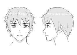 How To Draw An Anime Female Face 3 4 View Animeoutline Anime Drawings Boy Anime Drawings Anime Male Face