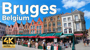 Bruges Belgium Walking Tour 4k Ultra Hd 60fps Youtube