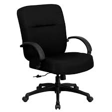 Hercules 500 Lb Capacity Big Tall Black Fabric Office Chair Extra Wide Seat Tall Office Chairs Swivel Office Chair Office Chair