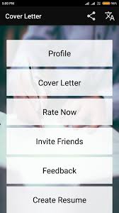 Writing resume cover letters is the biggest pain point for many job seekers. Cover Letter Maker For Resume Cv Templates App Pdf For Android Apk Download