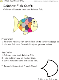 This happy whale will appeal to any child who loves the ocean. Free Rainbow Fish Template Pdf 39kb 2 Page S