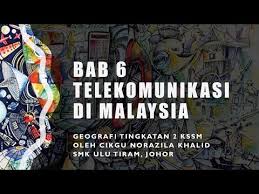 Geografi tingkatan 2 — leave a comment. Nota Geografi Tingkatan 2 Kssm Bab 6 Telekomunikasi Di Malaysia Youtube