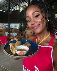 Postcards from Thailand Pt2. 1. Who's hungry? 🍲 2. Promise, it's good! 😋  3. Product of a long tail boat x waves collab 4. This man is really out  here kissing cobras.