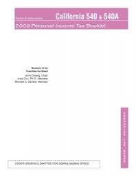 Easily sign the form 1032 with your finger. 2008 540 540a Booklet California Franchise Tax Board