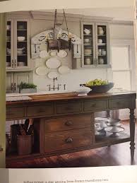 antique kitchen island