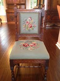 Gorgeous Antique Victorian Carved Needlepoint Parlor Chair 1800 S Gorgeous Antiques Antiques Parlor Chair