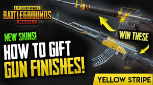 Get your pubg gun stats here! How To Gift Get New Gun Skins Pubg Mobile Giveaway Included Youtube