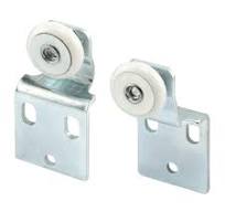 Amazon.com: Prime-Line N 7533 Sliding Closet Door Roller Kit, 3/4 In. Wheel  Diameter, Convex (Round) Edge Plastic, Stamped Steel Construction, ...