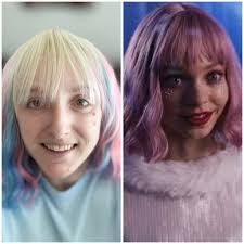 Here is my Wednesday Addams and Enid Sinclair pictures ￼😃😁!!!!