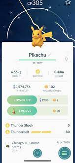 Shiny Pikachu Caught At Go Fest Missing Hat And Sunglasses Thesilphroad