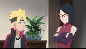 Pin Oleh Gingraw Di Sarada Uchiha Seni Anime Seni Animasi
