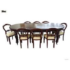 Fabulous Mahogany Victorian Antique Reproduction Dining Setting 8 Seater With Dutch Adam Chairs The Antique R Antique Reproduction Furniture Dining Furniture