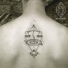 Balance on the middle finger. 50 Amazing Libra Tattoos Designs And Ideas For Men And Women