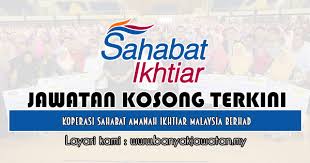 Jawatan kosong terkini koperasi sahabat amanah ikhtiar malaysia berhad. Jawatan Kosong Di Koperasi Sahabat Amanah Ikhtiar Malaysia Berhad 23 April 2020 Kerja Kosong 2021 Jawatan Kosong Kerajaan 2021
