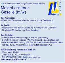 Sie schützen damit zum einen oberflächen vor äußeren einwirkungen, tragen also zur instandhaltung bei, und sie sorgen zum anderen für die verschönerung von wänden. Maler Menz Gmbh Photos Facebook