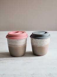 Chilly's 340 ml reusable cup. Ceramic Travel Mug Pottery Keep Cup Handmade Reusable Coffee Mug Pottery Ceramics Ceramic Mugs