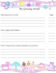 Free Printable Baby Book Pages Scrapbookscrapbook Com Baby Book Pages Baby Book Baby Books Diy