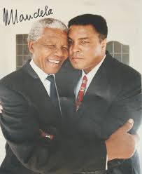 Image result for muhammad ali and mandela