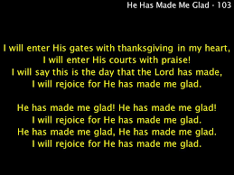 We did not find results for: I Will Say This Is The Day That The Lord Has Made Ppt Download