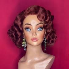 Old Hollywood Wig Styled