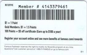 Check spelling or type a new query. Gift Card Famous Footwear Famous Footwear United States Of America Various Designs Col Us Ff 001