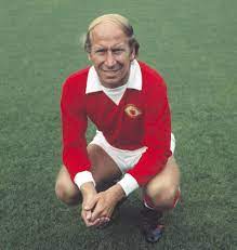 A former coalminer who had worked at the ashington colliery all his life, he. Bobby Charlton Manchester United Photographic Print For Sale