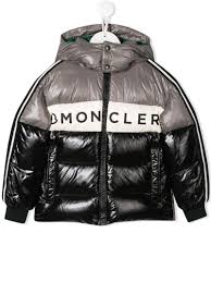 Moncler Kids Hooded Padded Jacket Farfetch Padded Jacket Moncler Jackets