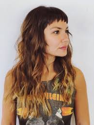 The actress showed off her chic new fringe on instagram this thursday. Pin By Laurie Hefner On Hair Baby Bangs Long Hair Long Hair Styles Hair Styles