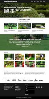 Template 48750 Landscape Design Responsive Website Template Landscape Design Garden Landscape Design Landscape